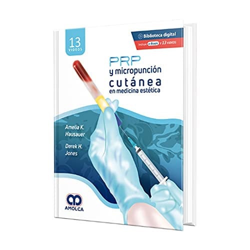 PRP Y MICROPUNCION CUTANEA EN MEDICINA ESTETICA, de HAUSAUER | portada del libro