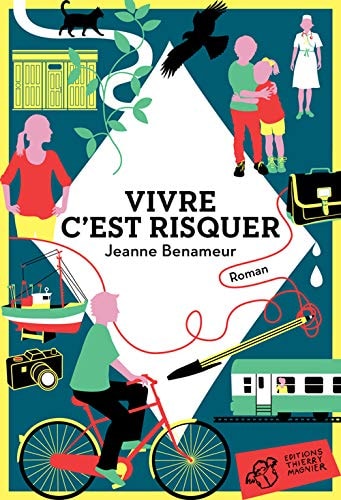 VIVRE CEST RISQUER, de Jeanne Benameur | portada del libro
