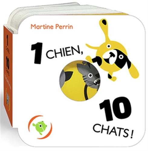 1 CHIEN 10 CHATS, de Martine Perrin | portada del libro