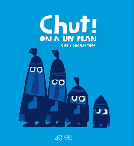 CHUT ON A UN PLAN, de Chris Haughton | portada del libro
