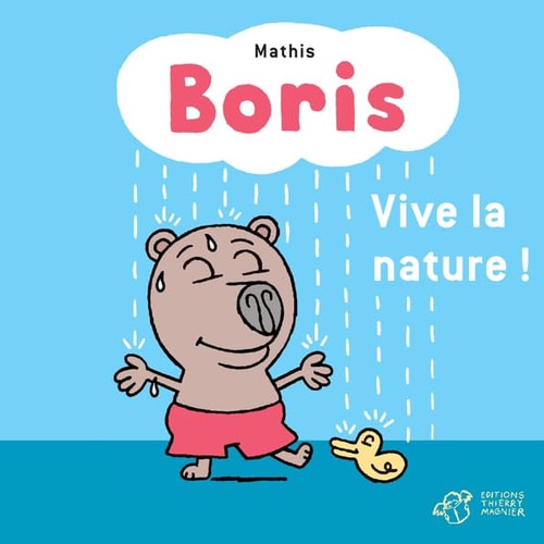 BORIS VIVE LA NATURE, de Jean-Marc Mathis | portada del libro