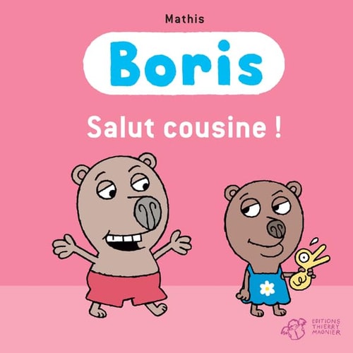 BORIS SALUT COUSINE, de Jean-Marc Mathis | portada del libro
