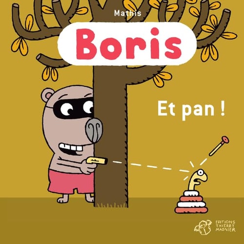 BORIS ET PAN, de Jean-Marc Mathis | portada del libro