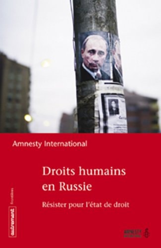 DROITS HUMAINS EN RUSSIE, de Amnesty International | portada del libro