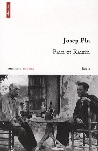 PAIN ET RAISIN, de Josep Pla | portada del libro