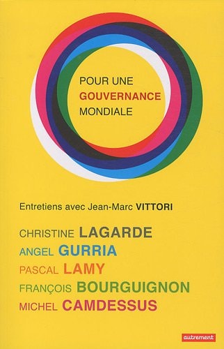 POUR UNE GOUVERNANCE MONDIALE, de Jean-Marc Vittori | portada del libro