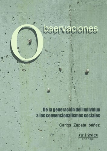 Observaciones, de Zapata Ibáñez | portada del libro