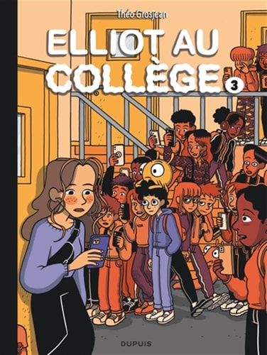 ELLIOT AU COLLEGE TOME 3, de Théo Grosjean | portada del libro