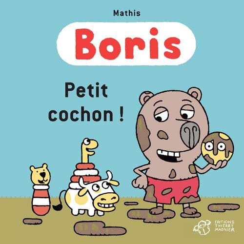 BORIS PETIT COCHON, de Jean-Marc Mathis | portada del libro