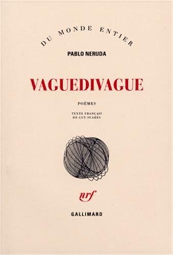 VAGUEDIVAGUE, de Neruda | portada del libro