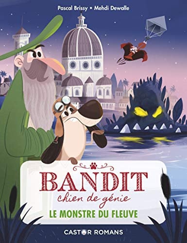 BANDIT, CHIEN DE GENIE T1 - LE MONSTRE DU FLEUVE, de BRISSY#DOIGTS PASCAL#MEDHI | portada del libro