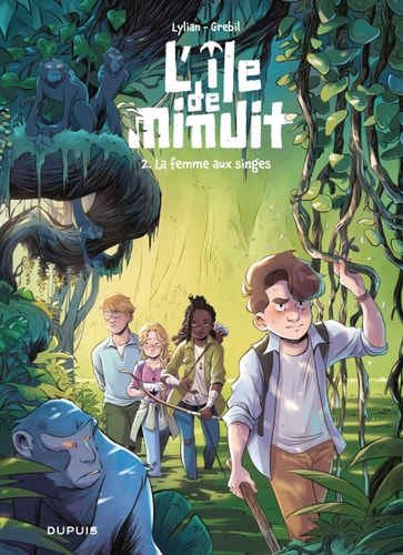 L'LE DE MINUIT TOME 2 LA FEMME AUX SINGES, de Nicolas Lylian*Grebil | portada del libro