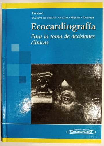 ECOCARDIOGRAFIA PARA LA TOMA DE DECISIONES CLÍNICAS, de PIñEIRO | portada del libro
