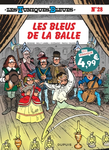 LES TUNIQUES BLEUES TOME 28 LES BLEUS DE LA BALLE, de Raoul Cauvin | portada del libro