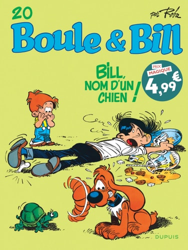 BOULE ET BILL TOME 20 BILL NOM D'UN CHIEN, de ROBA | portada del libro
