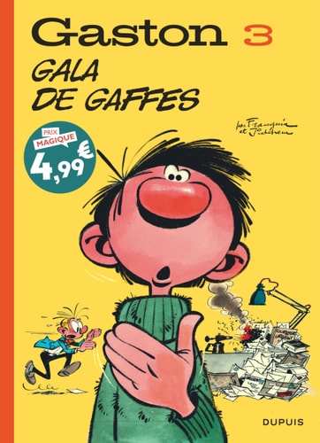 GASTON EDITION 2018 TOME 3 GALA DE GAFFES, de André Franquin | portada del libro
