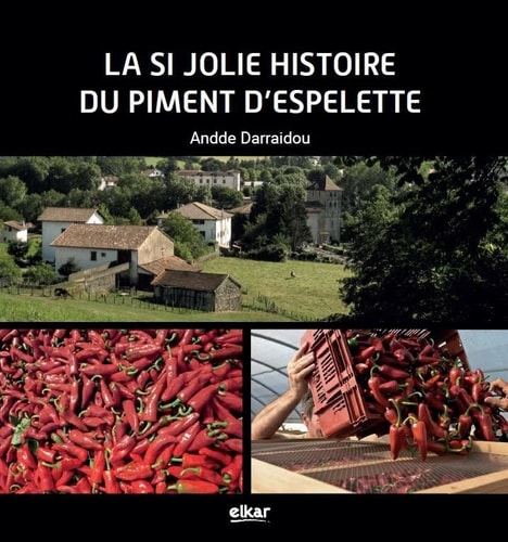 La si jolie histoire du piment d'Espelette, de Darraidou | portada del libro