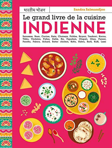 LE GRAND LIVRE DE LA CUISINE INDIENNE, de SANDRA SALMANDJEE#AIME | portada del libro