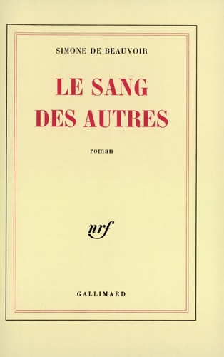 LE SANG DES AUTRES, de Beauvoir | portada del libro