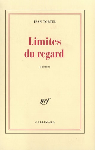 LIMITES DU REGARD, de Tortel | portada del libro