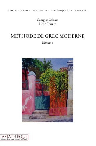 METHODE DE GREC MODERNE V.2 +2CD (G, de Georgios Galanes | portada del libro