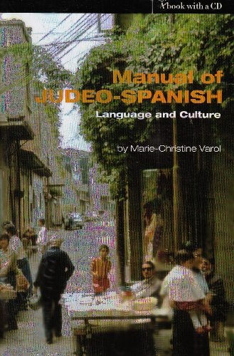 MANUAL OF JUDEO-SPANISH, de Varol | portada del libro