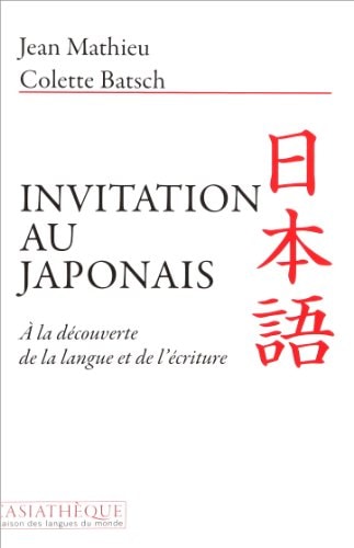 INVITATION AU JAPONAIS, de Jean Mathieu | portada del libro