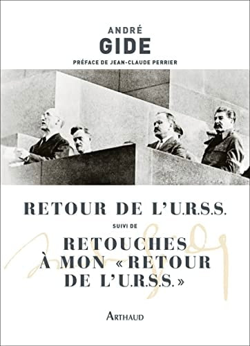 RETOUR DE L'URSS SUIVI DE RETOUCHES A MON RETOUR DE L'URSS, de André Gide | portada del libro