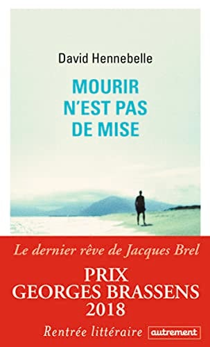 MOURIR N'EST PAS DE MISE, de David Hennebelle | portada del libro