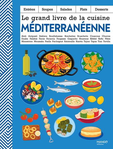 LE GRAND LIVRE DE LA CUISINE MEDITERRANEENNE, de COLLECTIF | portada del libro