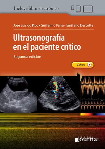 ULTRASONOGRAFIA EN EL PACIENTE CRITICO | portada del libro