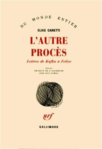 L'AUTRE PROCES, de Elias Canetti | portada del libro