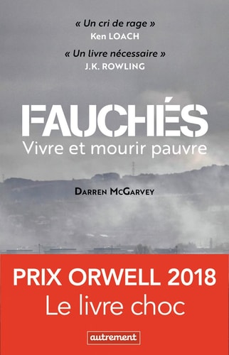 FAUCHES VIVRE ET MOURIR PAUVRE, de Darren McGarvey | portada del libro