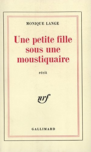 UNE PETITE FILLE SOUS UNE MOUSTIQUAIRE, de Lange | portada del libro