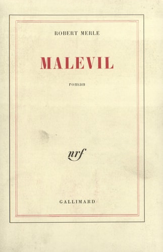 MALEVIL, de Robert Merle | portada del libro