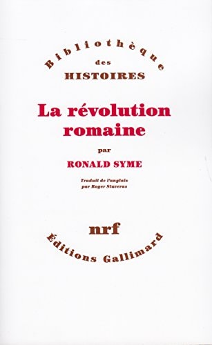 LA REVOLUTION ROMAINE, de Ronald Syme | portada del libro