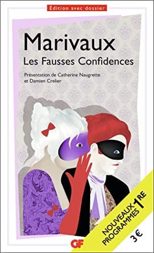 AUSSES CONFIDENCES BAC, de MARIVAUX | portada del libro