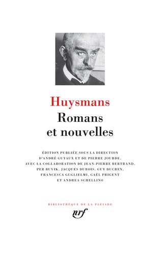 ROMANS ET NOUVELLES, de Joris-Karl Huysmans | portada del libro