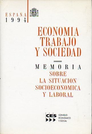 Econom¡a, trabajo y sociedad, de CONSEJO ECONOMICO Y SOCIAL (ESPAÑA) | portada del libro