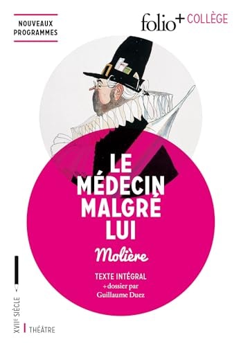 LE MEDECIN MALGRE LUI, de Molière | portada del libro
