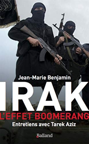 IRAK L EFFET BOOMERANG, de BENJAMIN JM | portada del libro