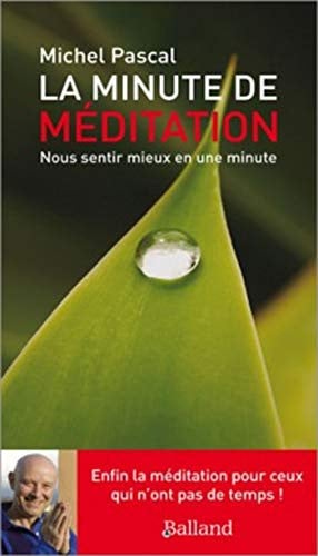 LA MINUTE MEDITATION, de PASCAL MICHEL | portada del libro