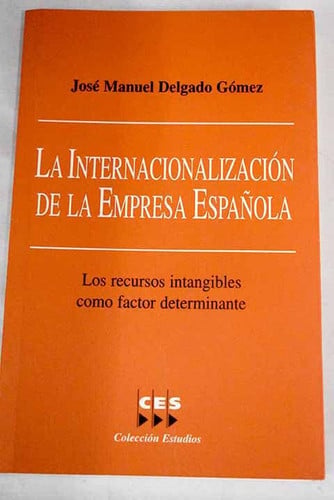 La internacionalización de la empresa española, de DELGADO GOMEZ | portada del libro