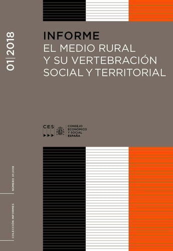 El medio rural y su vertebración social y territorial, de CONSEJO ECONOMICO Y SOCIAL | portada del libro