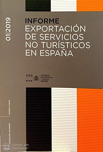 Exportación de servicios no turísticos en España, de CONSEJO ECONóMICO Y SOCIAL | portada del libro