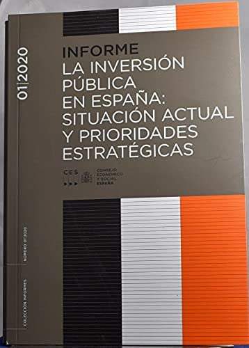 La inversión pública en España: situación actual y prioridades estratégicas | portada del libro