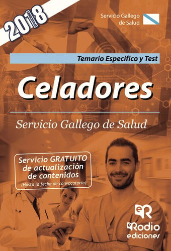 Celadores. Servicio Gallego de Salud. Temario Específico y Test., de Autores | portada del libro