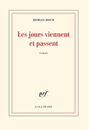 LES JOURS VIENNENT ET PASSENT, de Hemley Boum | portada del libro