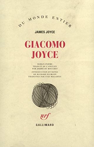 GIACOMO JOYCE, de James Joyce | portada del libro