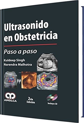 ULTRASONIDO EN OBSTETRICIA PASO A PASO | portada del libro